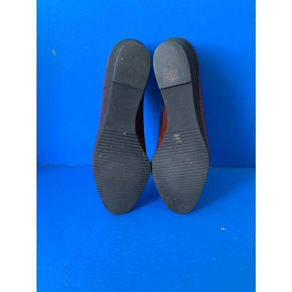 Salvatore Ferragamo Italy Women's Sz  6 2A Brown Suede Slip-on Wedges Shoes - Picture 5 of 6